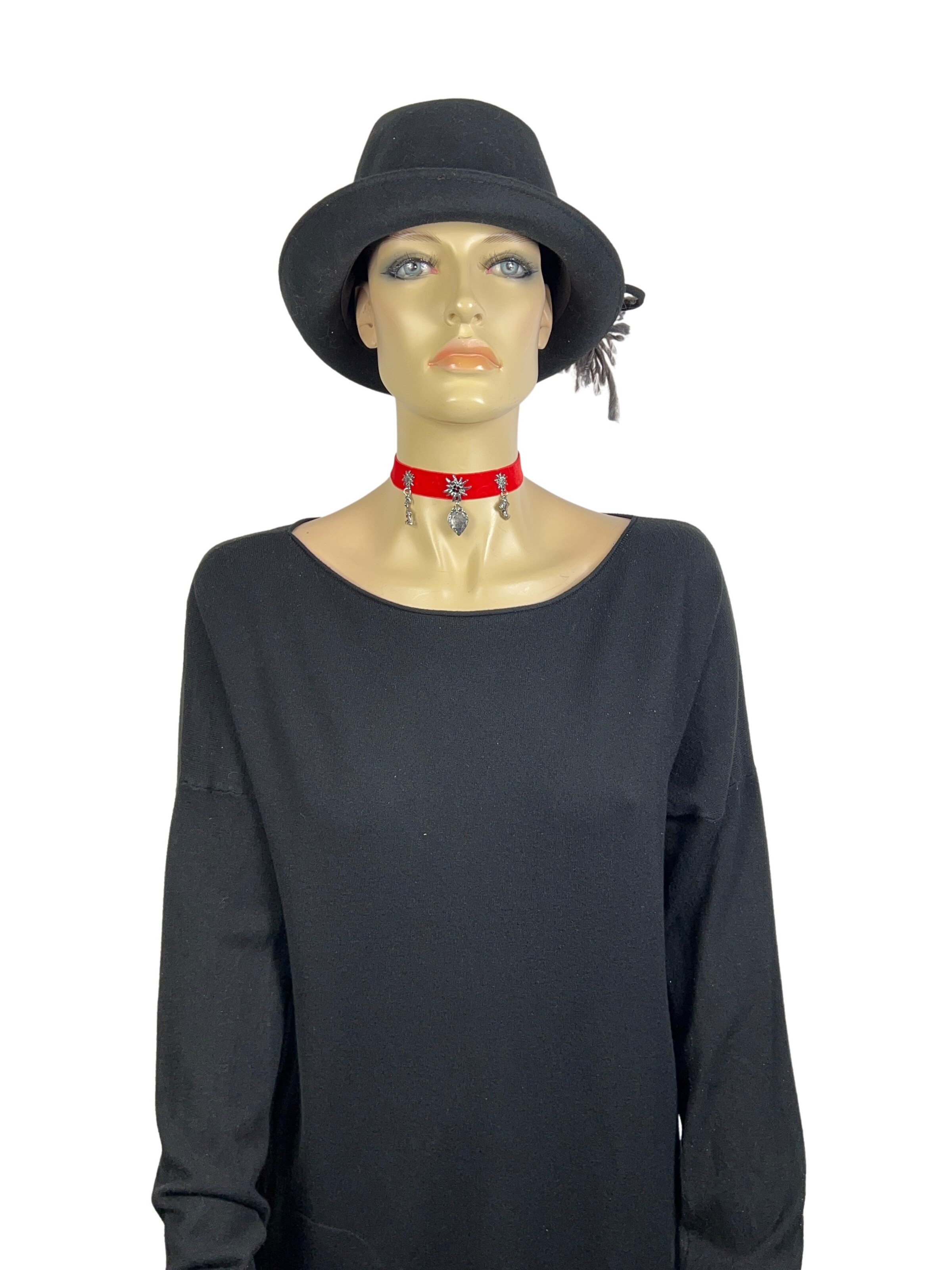 Allgäu Rebell Necklace 'Doro' in Red