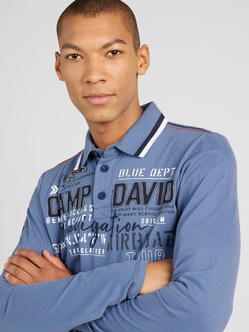 CAMP DAVID Shirt 'Alaska Ice Tour' in Blauw