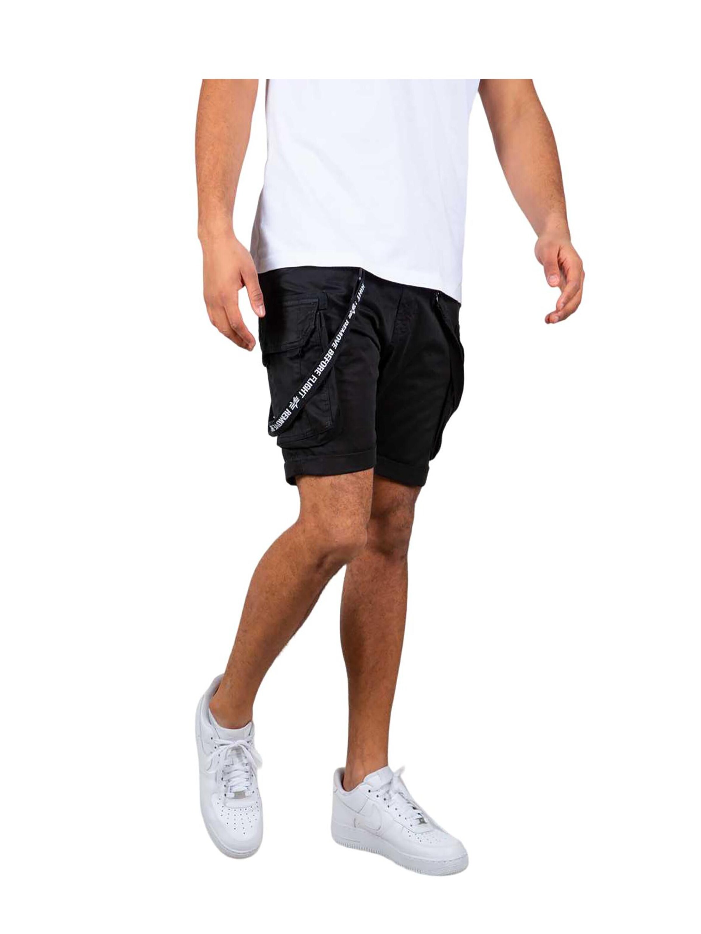ALPHA INDUSTRIES Regular Hose 'Utility'‌‌‌‌‌‌‌‌‌‌ in Schwarz