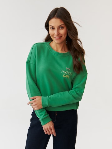 Sweat-shirt 'Ginger' TATUUM en vert