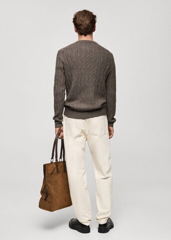 MANGO MAN Sweater 'Koipe' in Grey
