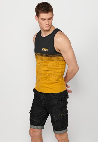 KOROSHI Tanktop in Gelb