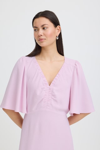 ICHI Jurk 'IHZabby' in Roze
