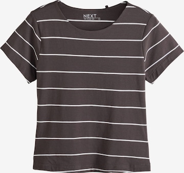 T-shirt Next en marron : devant