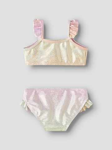 NAME IT - Bustier Bikini 'NMFZOLA' en rosa