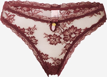 String 'CARISSA' Boux Avenue en rouge : devant