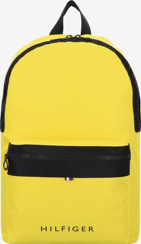 TOMMY HILFIGER Backpack 'Skyline' in Yellow: front