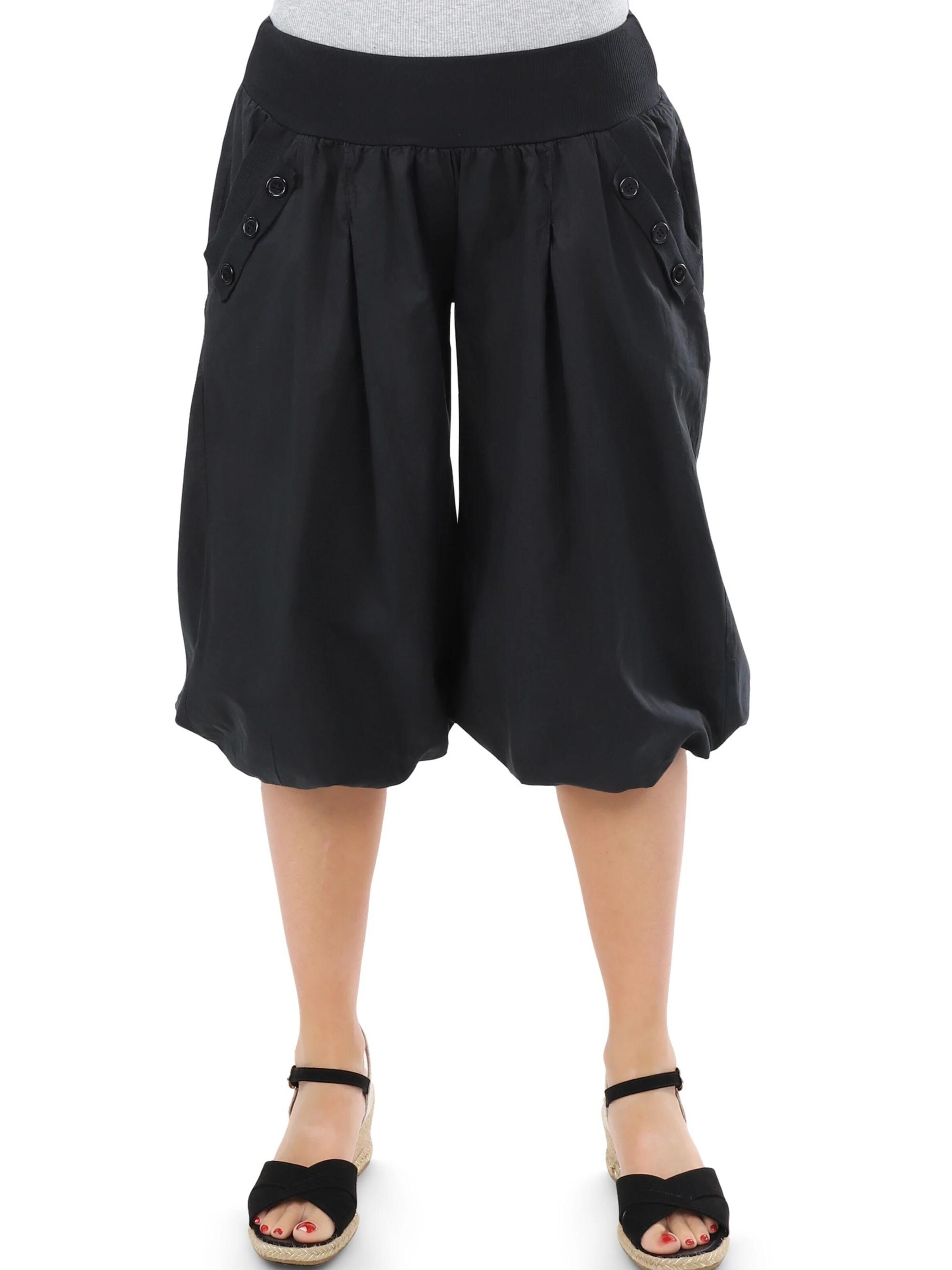 malito more than fashion Loose fit Harem Pants in Black