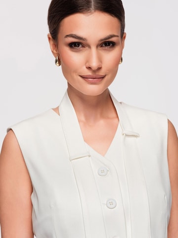 Gilet Ombre en blanc