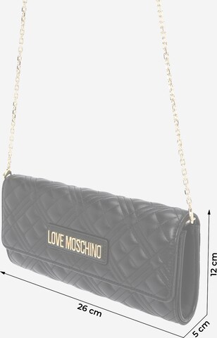 Love Moschino Clutchväska i svart