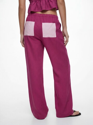 Loosefit Pantaloni di MAKARIĆ in rosso