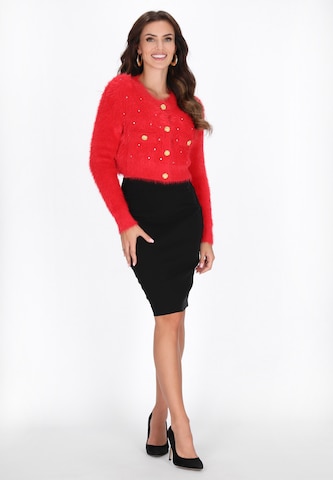Cardigan 'Fashion Look' faina en rouge