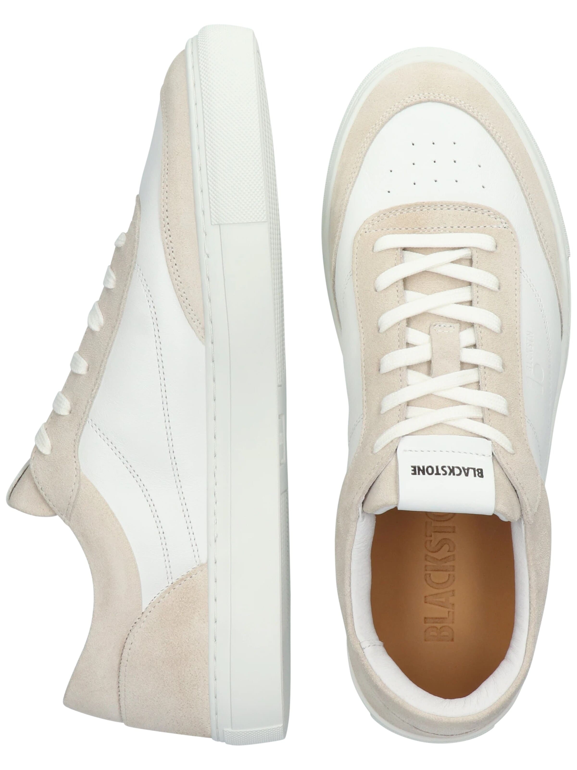 Sneaker bassa 'LAPIS ORSON' di BLACKSTONE in bianco