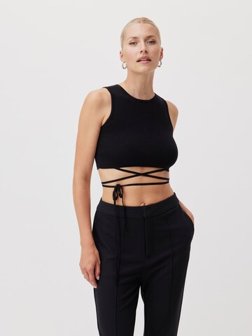 Tops en tricot 'Leany' LeGer by Lena Gercke en noir : devant