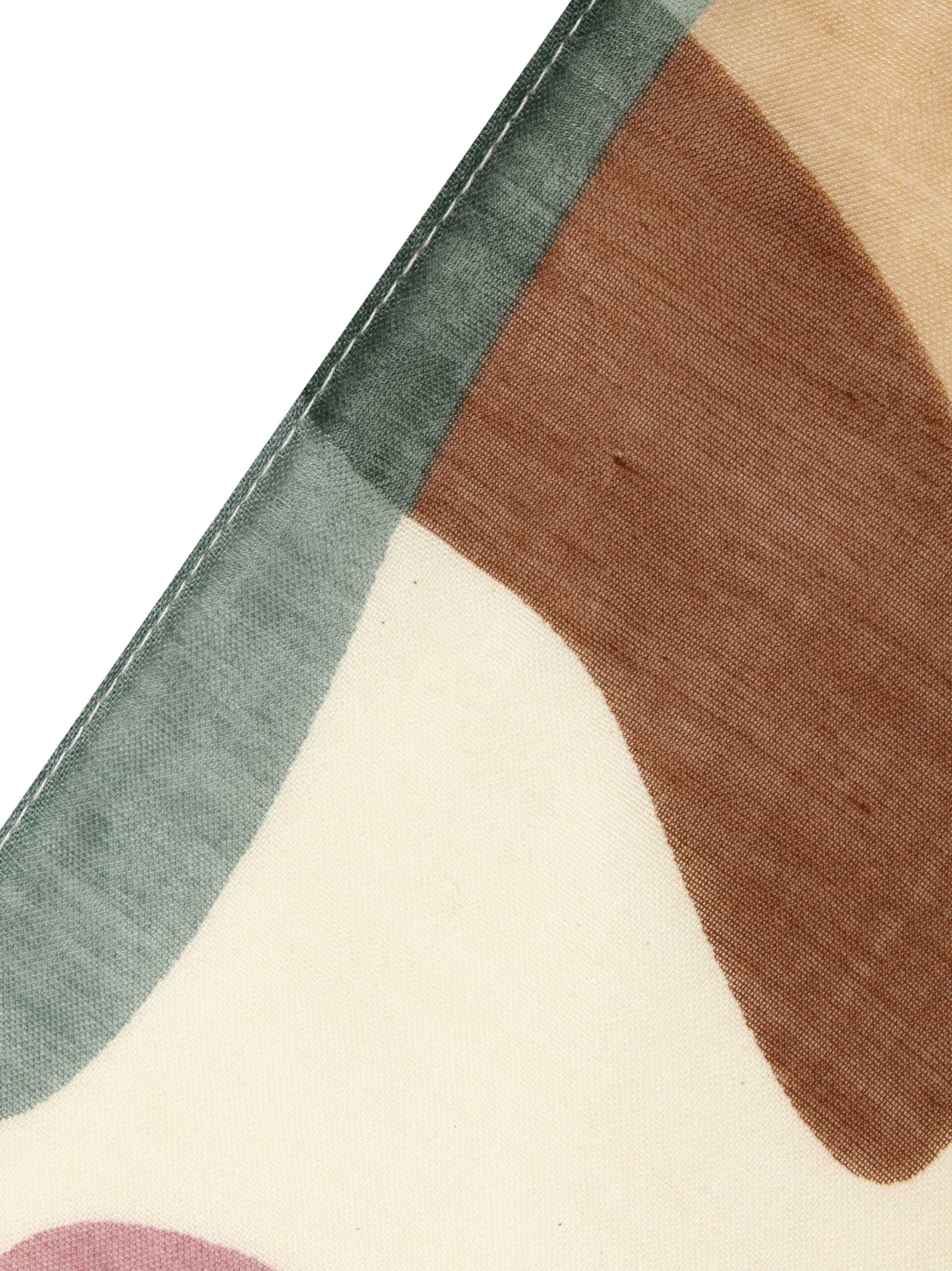 SAMAYA Leichter Breitschal 'Flaherty', mit grafischem Muster in Mischfarben