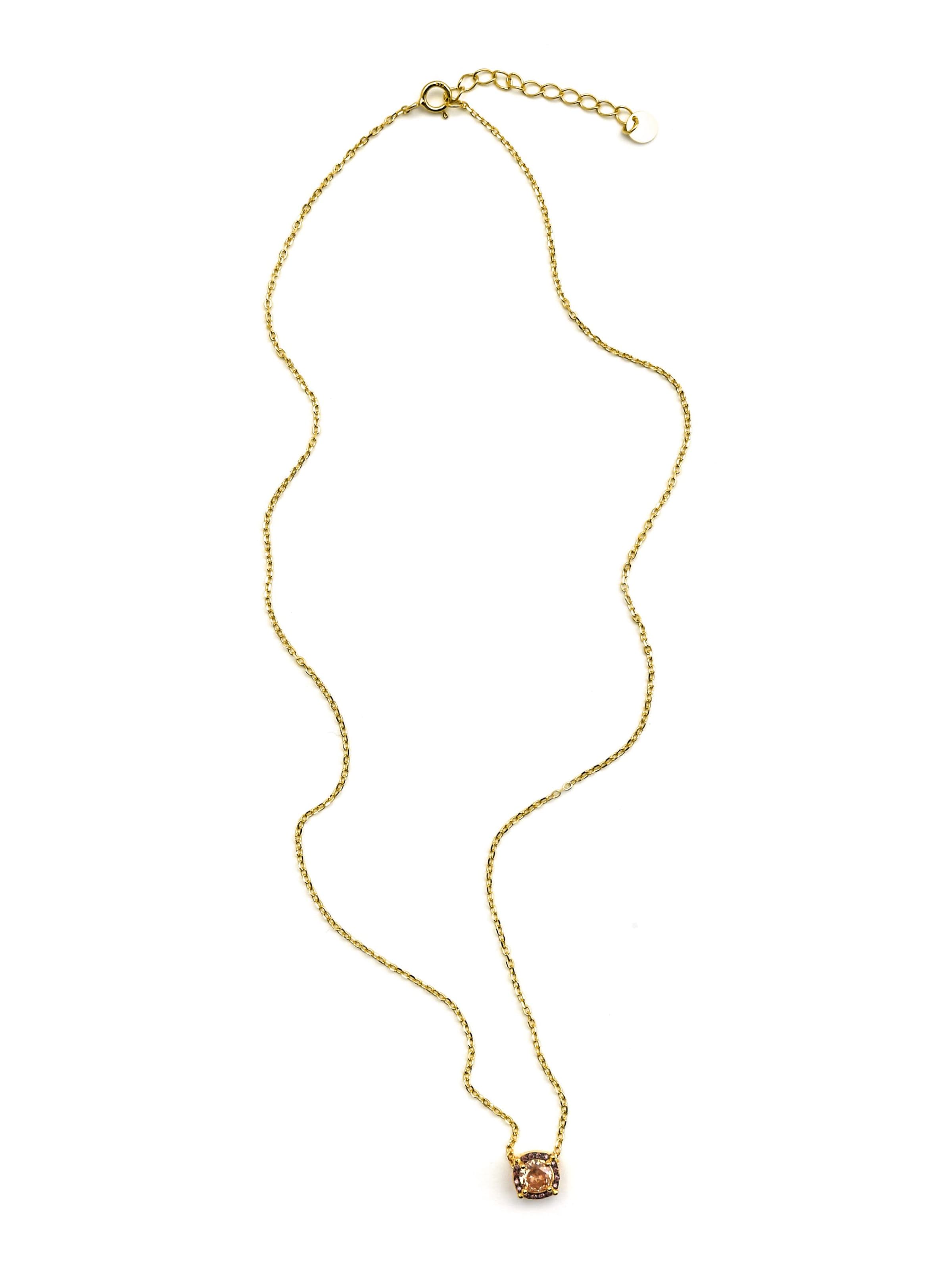 Luxenter - Cadena 'LEHAK' en marrón