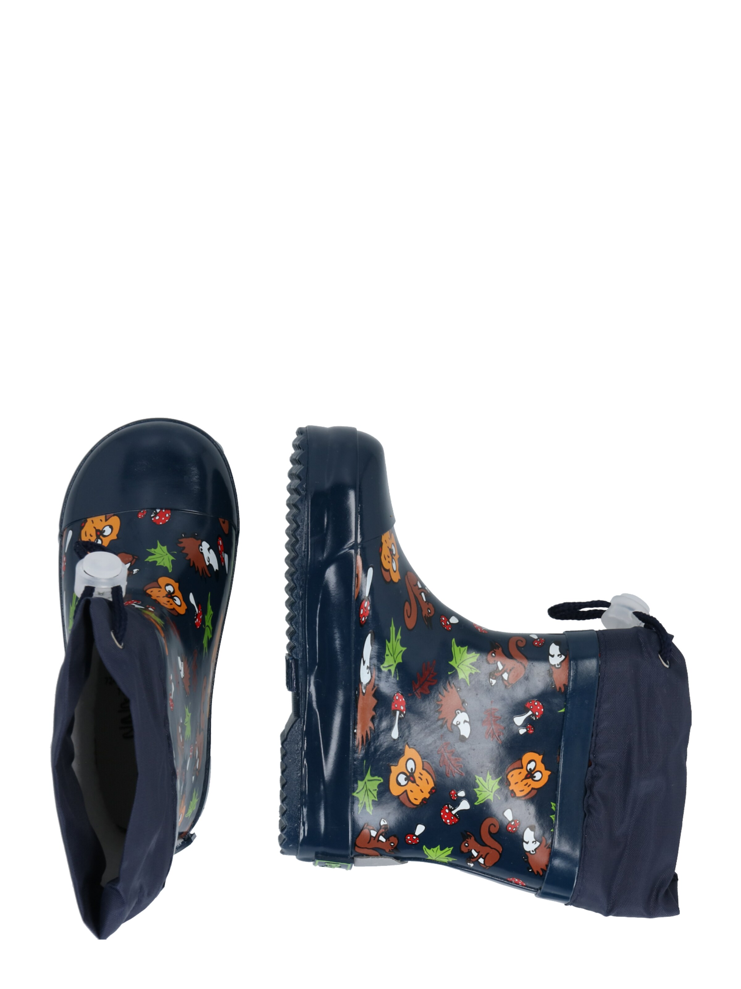 PLAYSHOES Rubber boot in Blue