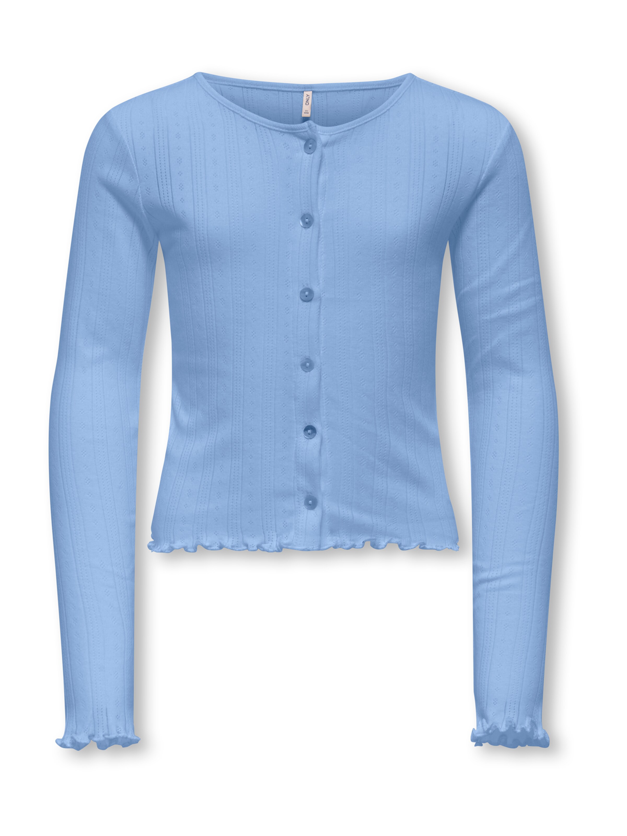 Cardigan 'KOGSALSA' ONLY GIRLS en bleu : devant