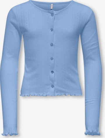 ONLY GIRLS Neuletakki 'KOGSALSA' värissä sininen: etupuoli