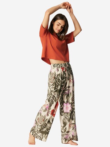 SCHIESSER Pyjamahose ' Mix Relax ' in Beige