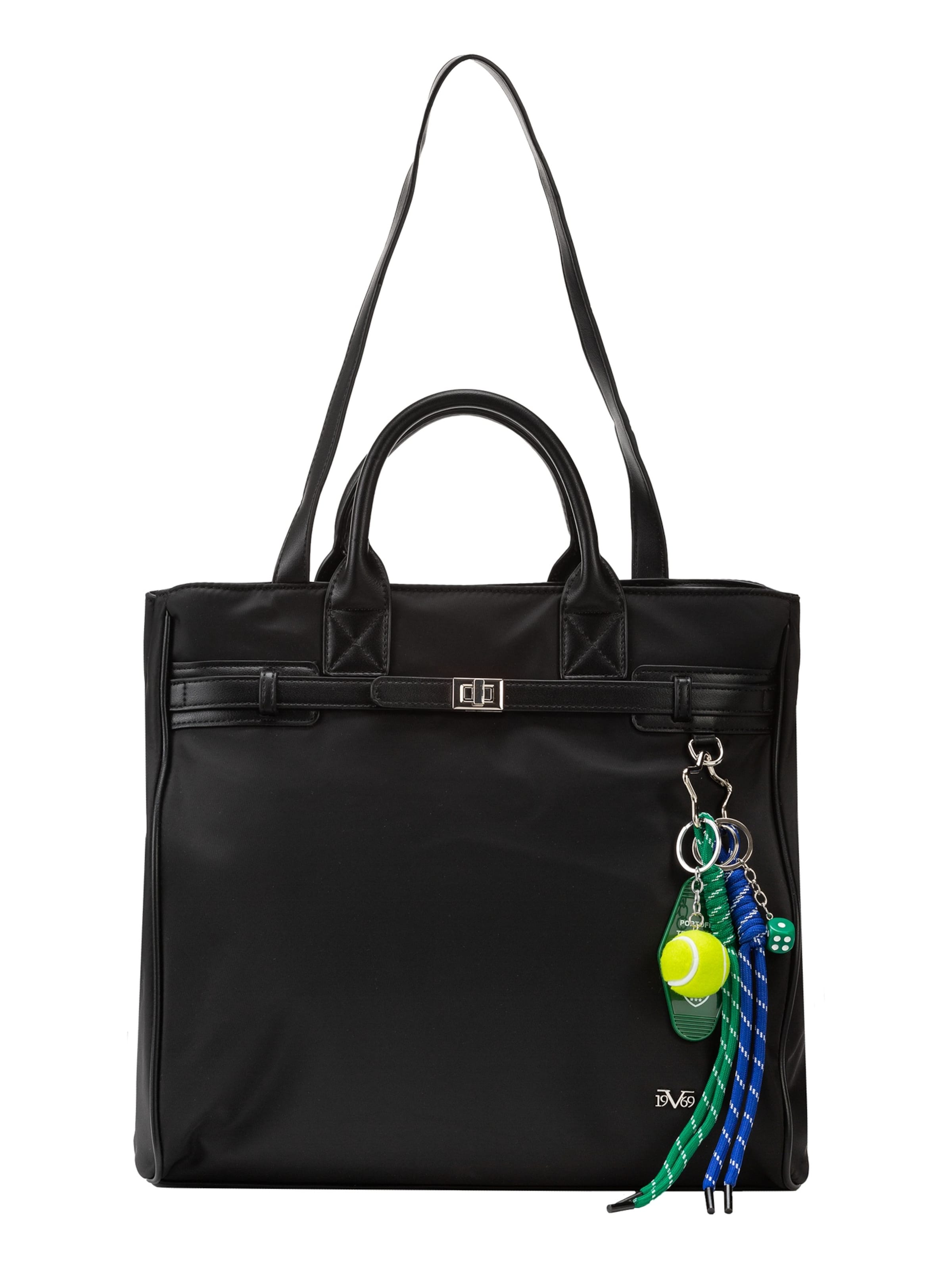 19V69 ITALIA Handbag 'Lana' in Black: front