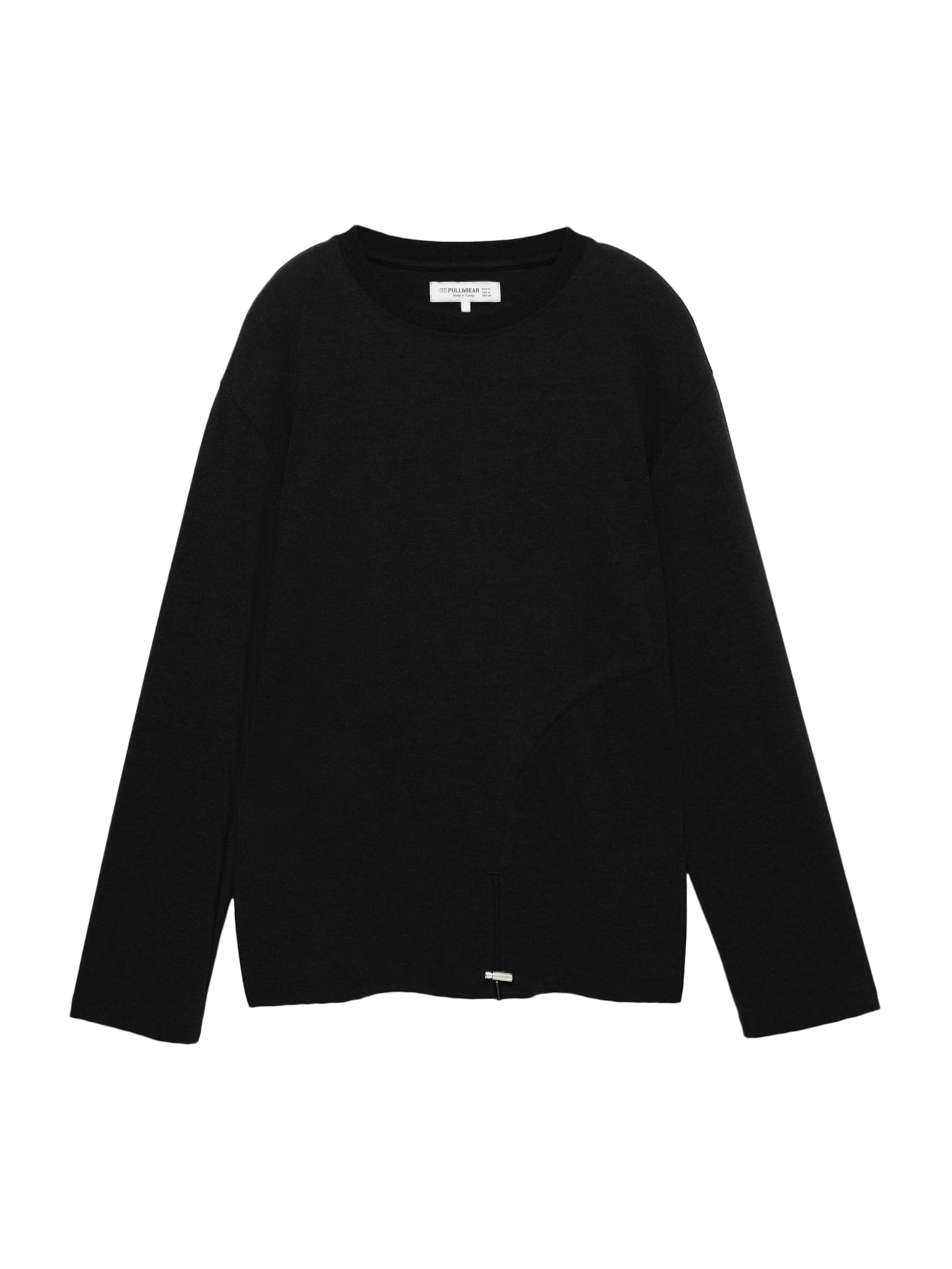Pull&Bear Shirt in Black: front