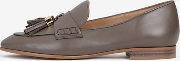 Kazar Classic Flats in Grey: front