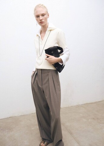 MANGO Sweater 'Kako' in Beige