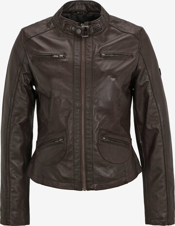 H.I.S Between-Season Jacket in Brown: front