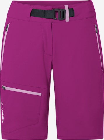 VAUDE Regular Sportbroek 'Badile' in Roze: voorkant