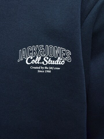 Bluză de molton 'JJMAKOTO' de la JACK & JONES pe albastru