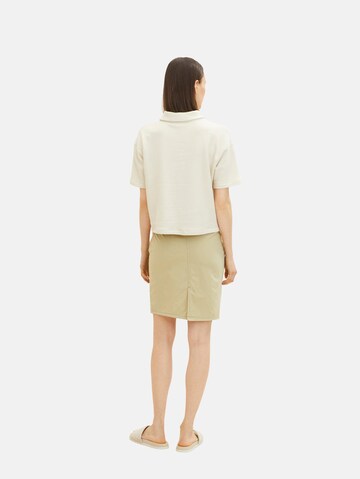 TOM TAILOR Skirt in Beige