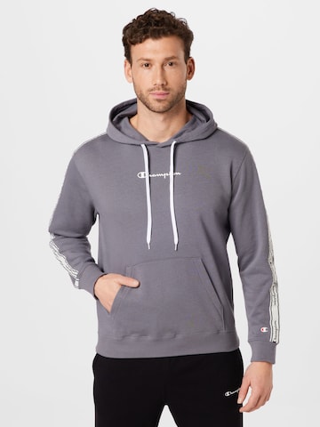 Champion Authentic Athletic Apparel Суичър в сиво: отпред