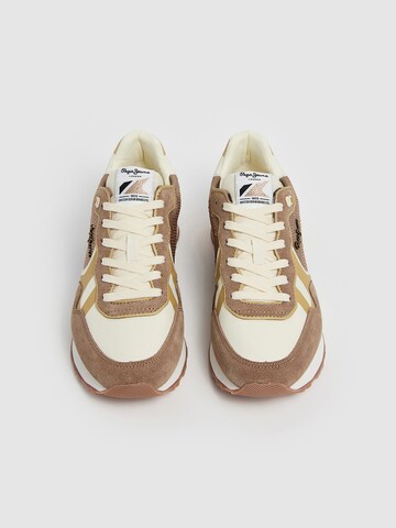 Pepe Jeans Sneaker 'Brit' in Beige