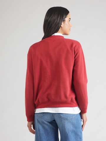 LEVI'S ®Sweater majica 'Graphic Everyday Crew Sweatshirt' - crvena boja