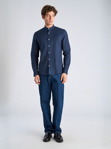 Regular fit Camicia di Lindbergh in blu