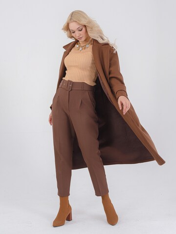 FRESHLIONS Between-Seasons Coat ' Teah ' in Brown