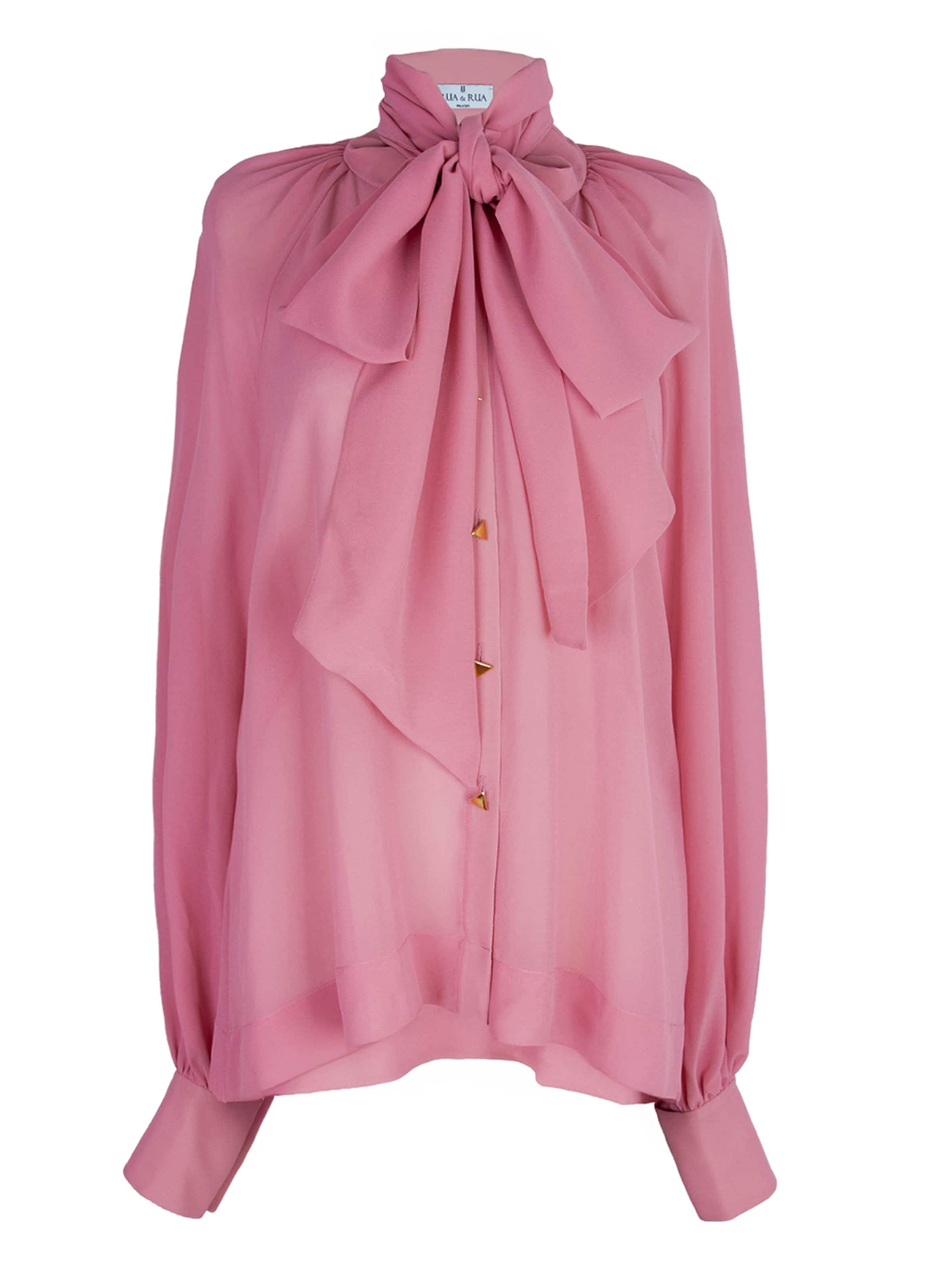 Rua & Rua Bluse in Pink: Vorderseite