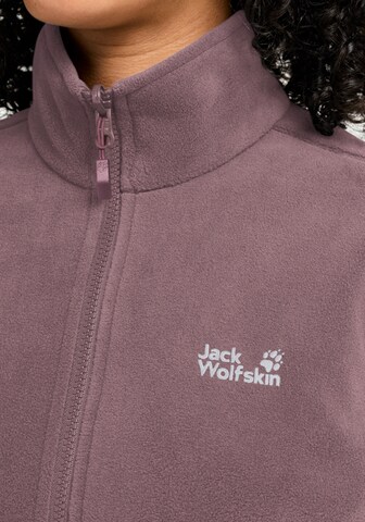 JACK WOLFSKIN Fleecejacke in Lila