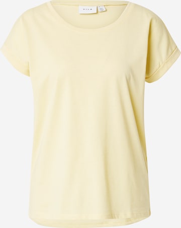 T-shirt 'VIDreamers' VILA en jaune : devant