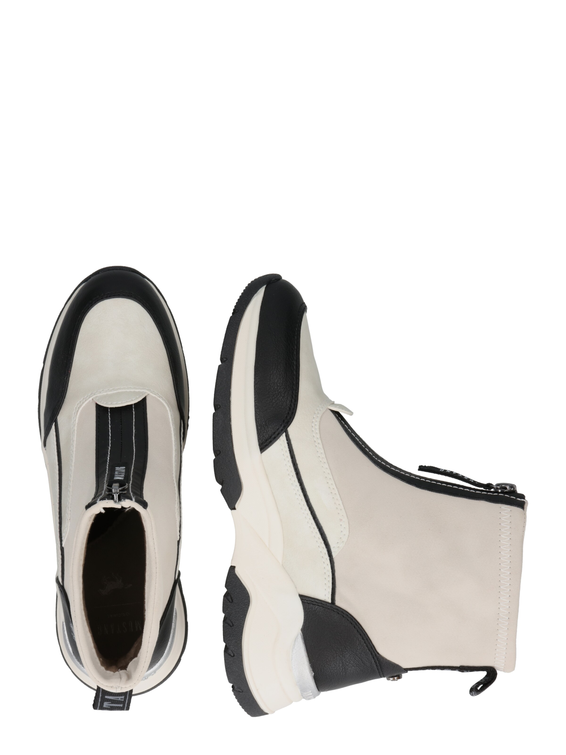 MUSTANG Stiefelette in Weiß