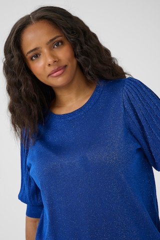 Pull-over 'Regitta' KAFFE CURVE en bleu