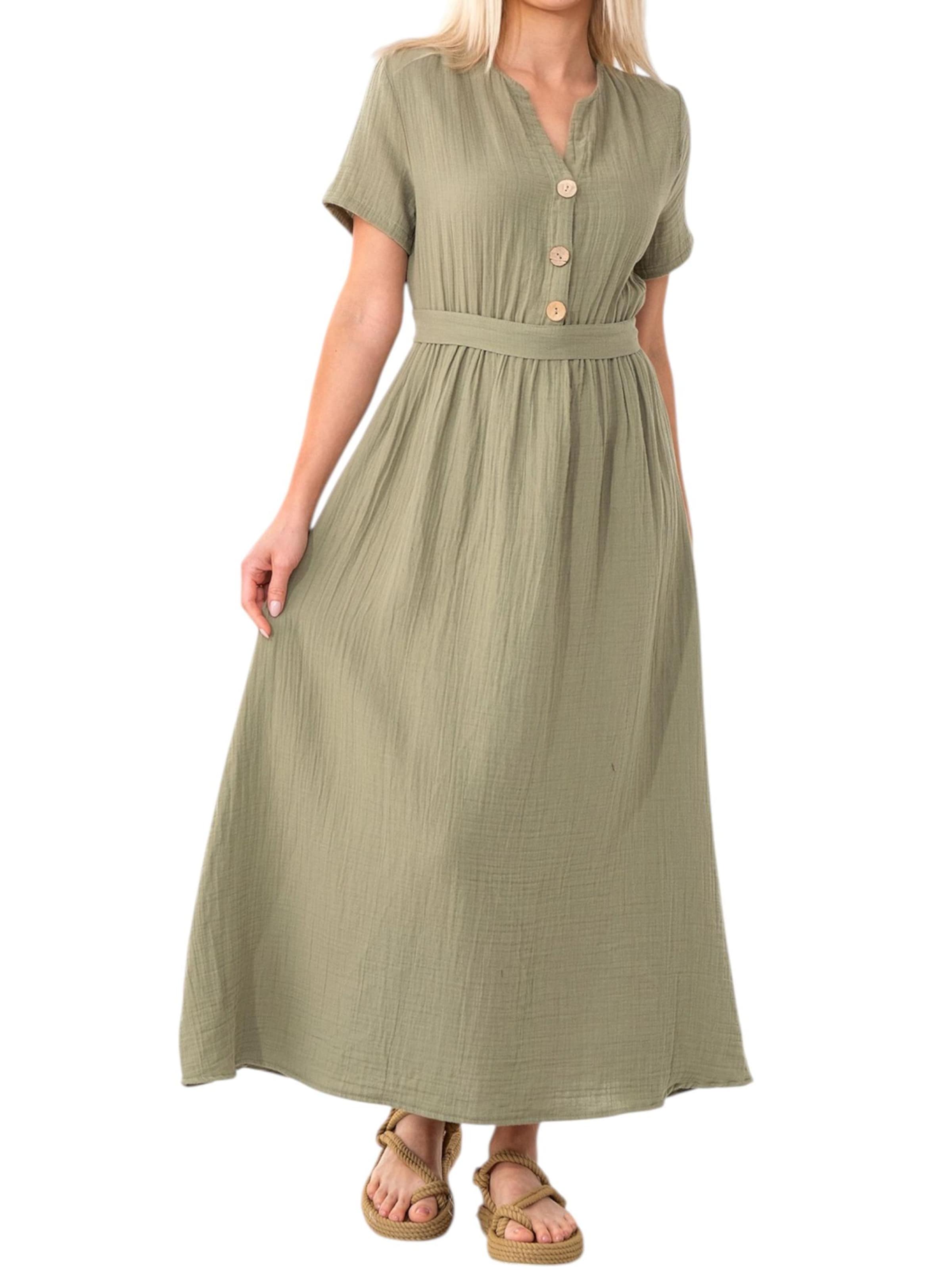 Robe d’été 'MIRA' WENOR en vert