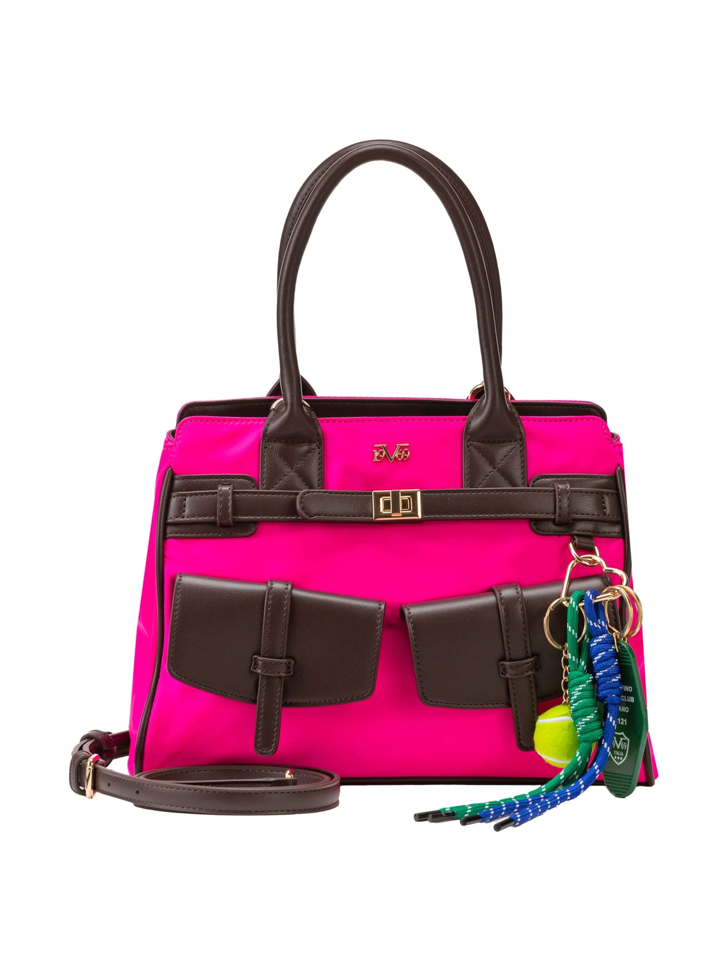 19V69 ITALIA Handbag 'Lucca' in Pink: front