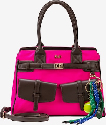 19V69 ITALIA Handbag 'Lucca' in Pink: front