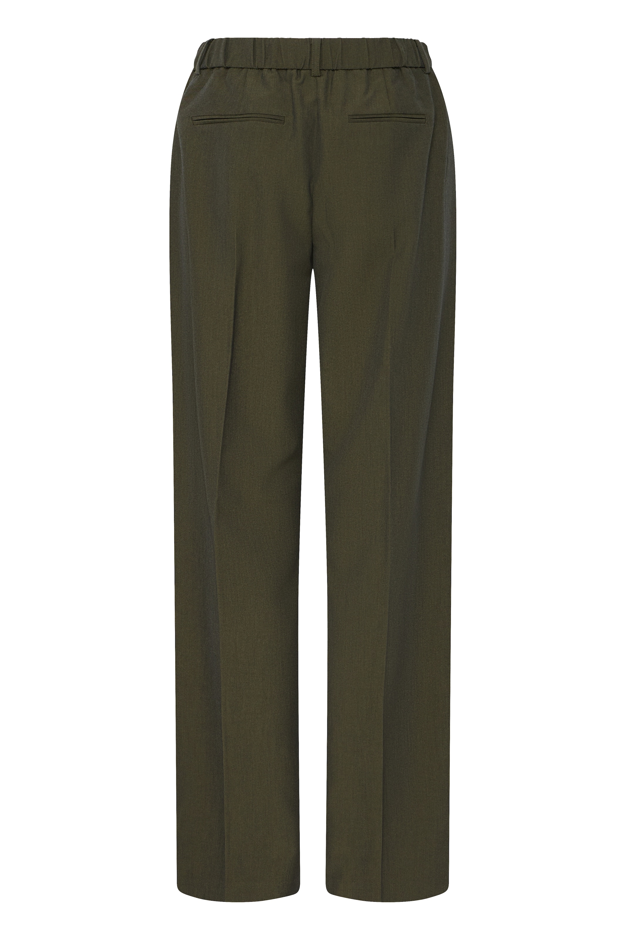 b.young - Pierna ancha Pantalón de pinzas 'BYDANTA' en verde