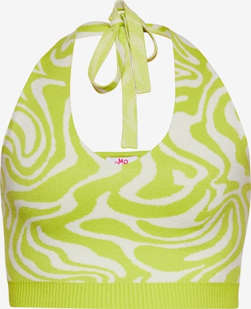 MYMO Top in Green: front