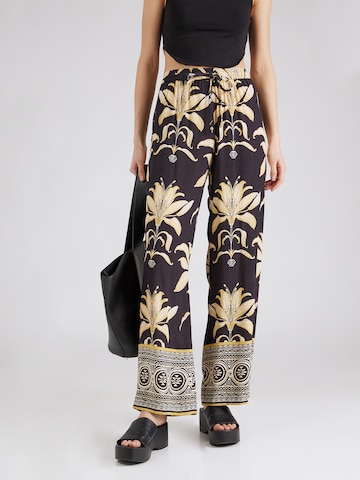 Derhy Wide leg Broek in Zwart