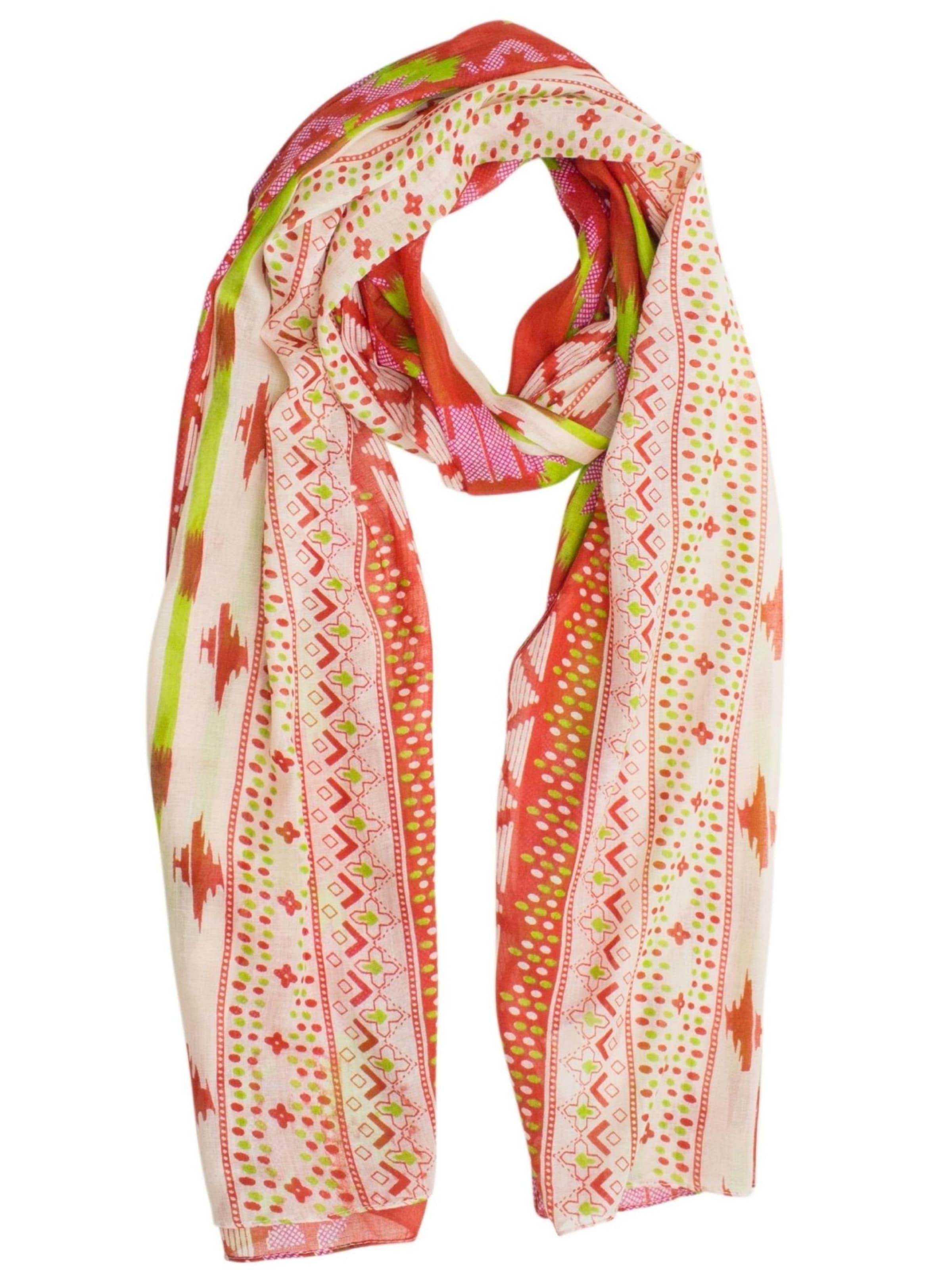 Sunsa Scarf 'Sunsa' in Red: front