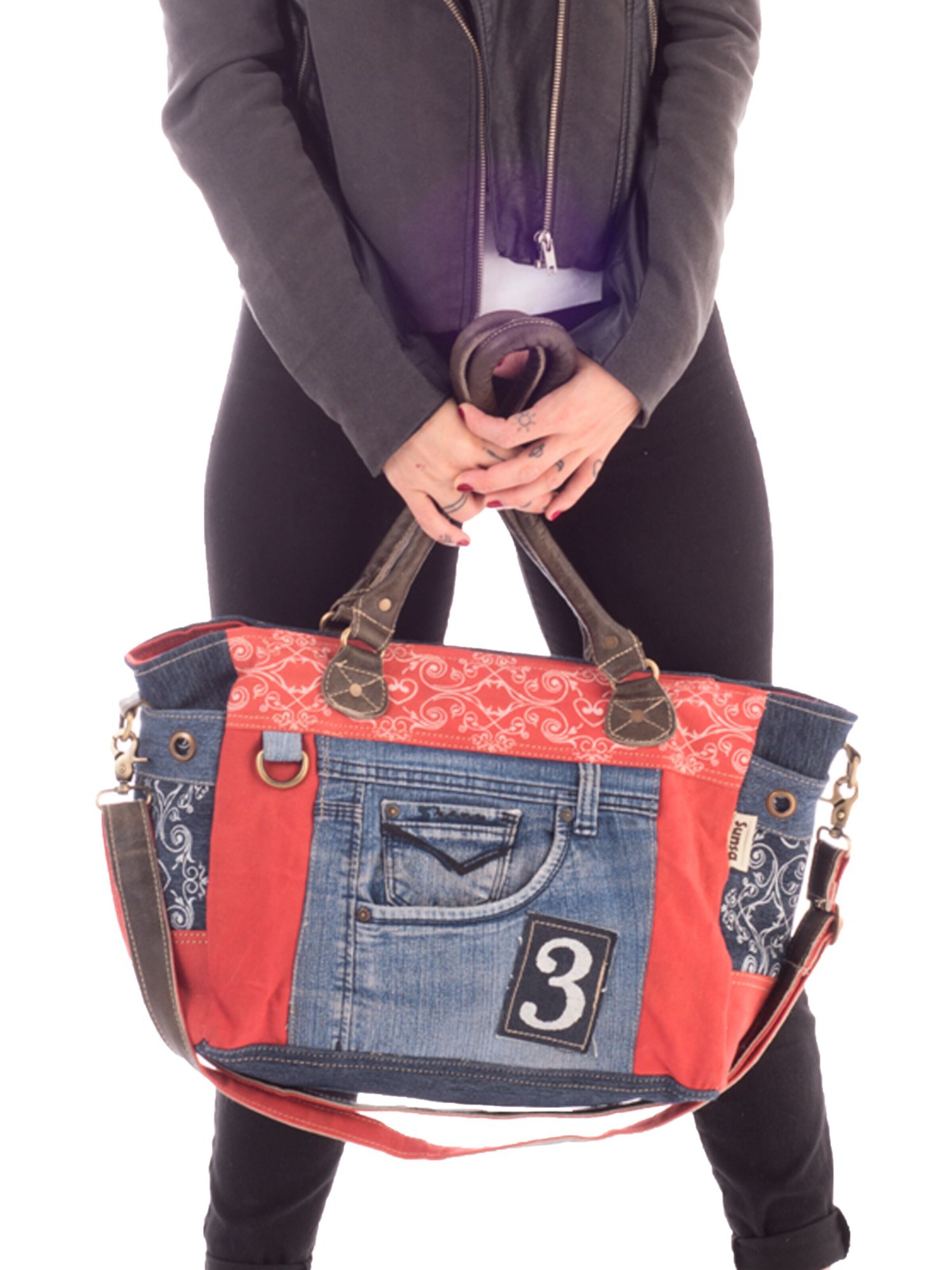 Sunsa Handtasche 'Sunsa'‌‌ in Rot